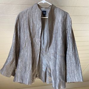 Eileen Fisher silk blazer